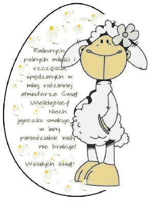 Owieczka przychodzi z życzeniami